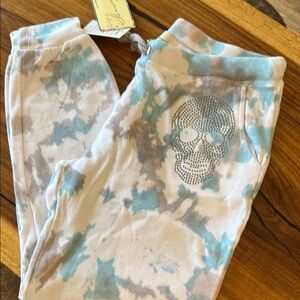 NWT Women’s Tie-Dye Skull Joggers
